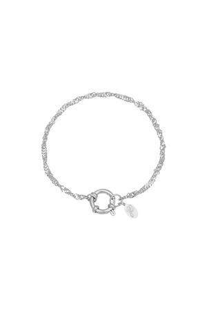 Bracciale Catena Dee Silver Stainless Steel h5 